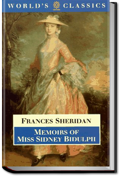 Memoirs of Miss Sidney Biddulph | Frances Chamberlaine Sheridan